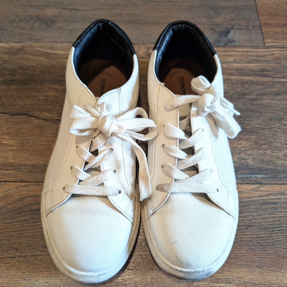 Sonoma Boys Size 4 Leather Sneakers